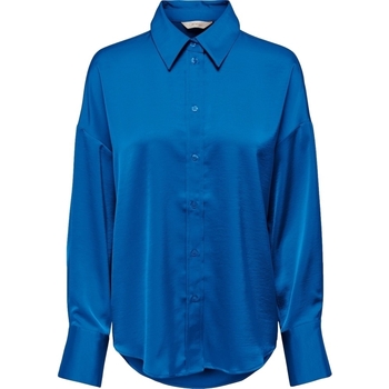 Oblačila Ženske Topi & Bluze Only Marta Oversize Shirt - Super Sonic Modra