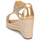 Čevlji  Ženske Sandali & Odprti čevlji MICHAEL Michael Kors BERKLEY MID WEDGE Pozlačena