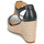 Čevlji  Ženske Sandali & Odprti čevlji MICHAEL Michael Kors BERKLEY MID WEDGE Črna
