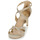 Čevlji  Ženske Sandali & Odprti čevlji MICHAEL Michael Kors KINSLEY SANDAL Pozlačena