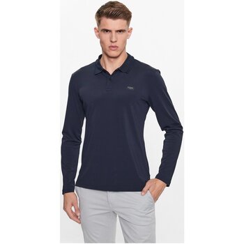 Oblačila Moški Majice & Polo majice Guess M3YP13 KBS60 Modra