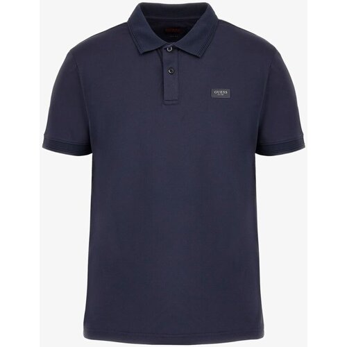 Oblačila Moški Majice & Polo majice Guess M3YP35 KBS60 Modra