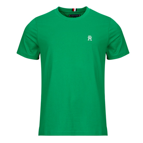 Oblačila Moški Majice s kratkimi rokavi Tommy Hilfiger MONOGRAM IMD TEE Zelena