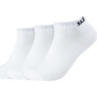 Dodatki  Nogavice Skechers 3PPK Mesh Ventilation Socks Bela