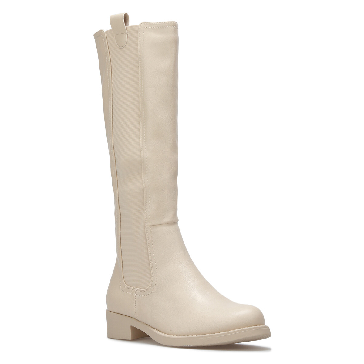 Čevlji  Ženske Škornji La Modeuse 67898_P158045 Bež