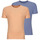Oblačila Moški Majice s kratkimi rokavi Kaporal RIFT Modra / Oranžna