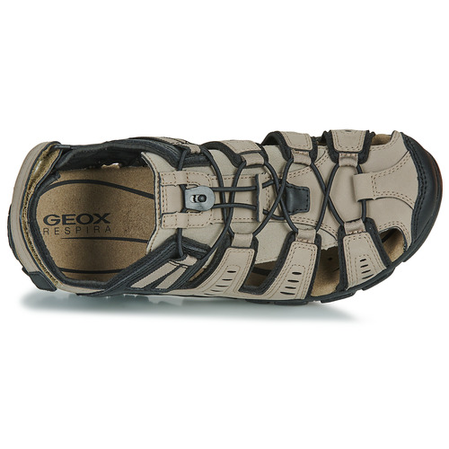 Geox UOMO SANDAL STRADA Bež / Črna