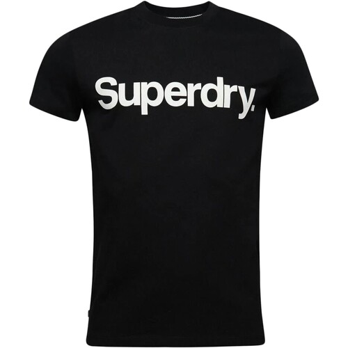 Oblačila Moški Majice s kratkimi rokavi Superdry 223122 Črna