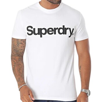 Oblačila Moški Majice s kratkimi rokavi Superdry 223126 Bela