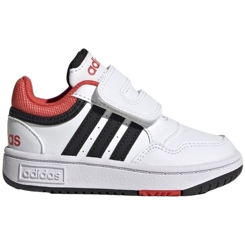 Čevlji  Otroci Modne superge adidas Originals Baby Sneakers Hoops 3.0 CF I H03860 Rdeča