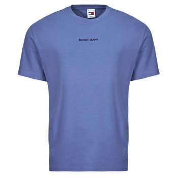 Oblačila Moški Majice s kratkimi rokavi Tommy Jeans TJM REG S NEW CLASSICS Modra