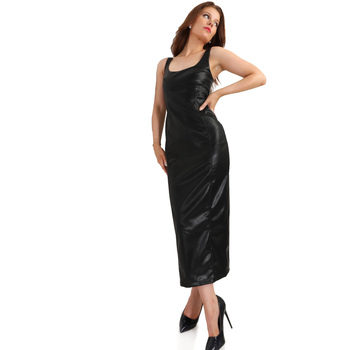 Oblačila Ženske Obleke La Modeuse 68513_P159749 Črna
