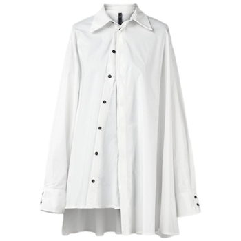 Oblačila Ženske Topi & Bluze Wendykei Shirt 110905 - White Bela