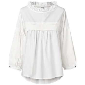 Oblačila Ženske Topi & Bluze Wendykei Top 221375 - White Bela