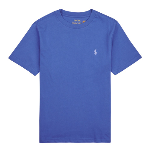 Oblačila Otroci Majice s kratkimi rokavi Polo Ralph Lauren SS CN-TOPS-T-SHIRT Modra