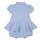 Oblačila Deklice Kratke obleke Polo Ralph Lauren SS PEPLUM BU-ONE PIECE-SHORTALL Modra / Nebeško modra