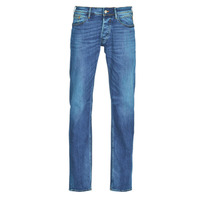 Oblačila Moški Jeans straight Le Temps des Cerises 700/17 Modra