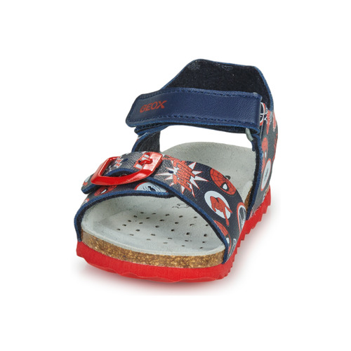 Geox B SANDAL CHALKI BOY Rdeča