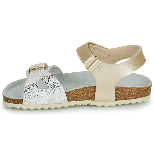 Geox J ADRIEL GIRL Bela / Pozlačena