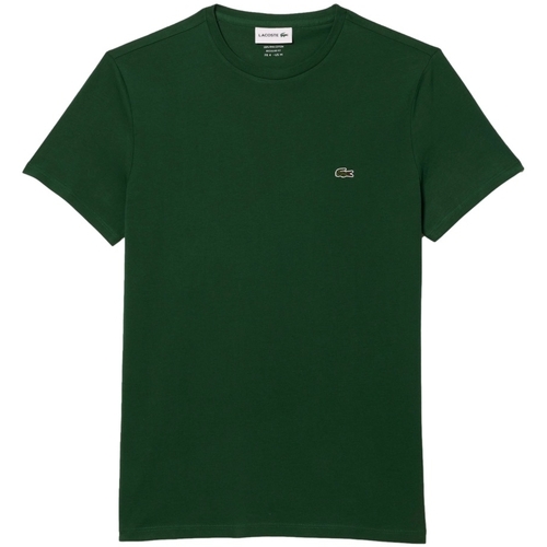 Oblačila Moški Majice & Polo majice Lacoste Regular Fit T-Shirt - Vert Zelena