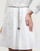 Oblačila Ženske Kratke obleke MICHAEL Michael Kors COTTON MINI DRESS Bela