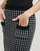 Oblačila Ženske Krila Karl Lagerfeld boucle knit skirt Črna / Bela