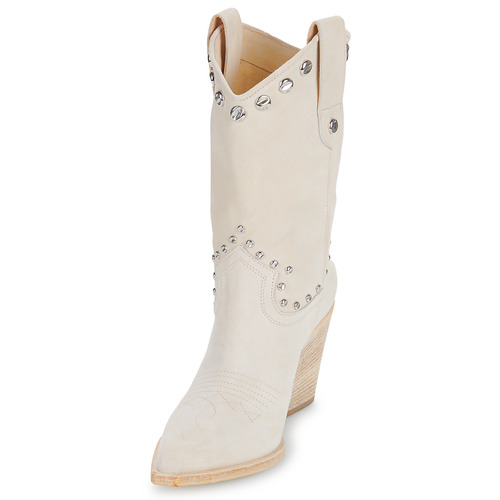 Fru.it 8570-944-CUOIO-GREZZO-VELOUR-AVORIO Bež