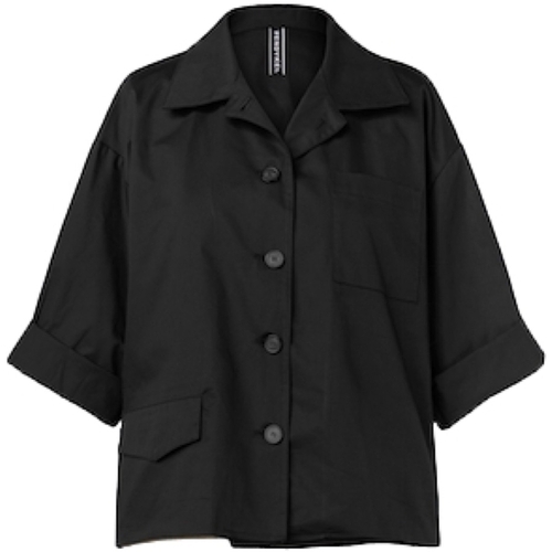 Oblačila Ženske Plašči Wendy Trendy Jacket 221210 - Black Črna