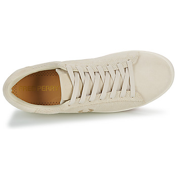 Fred Perry B4334 Spencer Perf Suede Bež