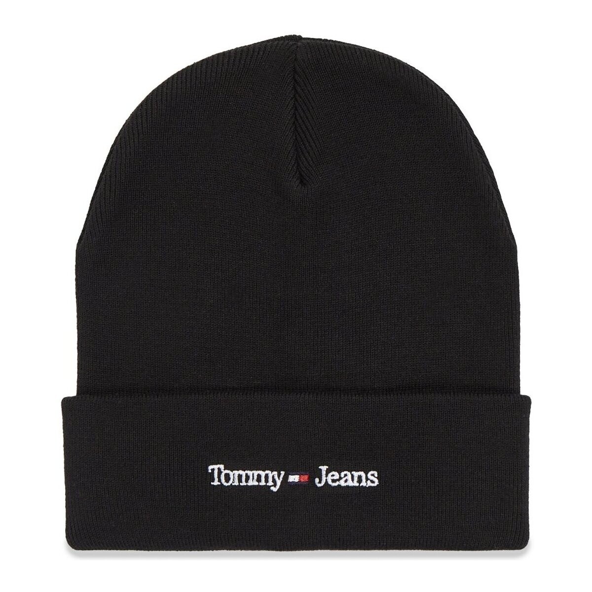 Tekstilni dodatki Ženske Kape s šiltom Tommy Jeans AW0AW15473 Črna