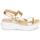 Čevlji  Ženske Sandali & Odprti čevlji Panama Jack NOOR SHINE B1 Zlata