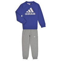 Oblačila Dečki Trenirka komplet Adidas Sportswear LK BOS JOG FT Modra / Siva