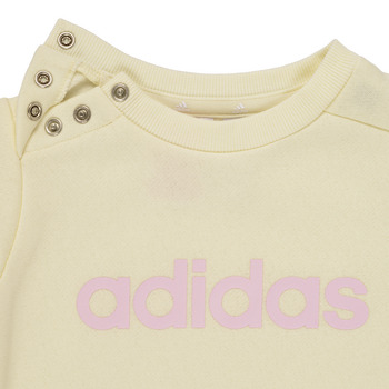 Adidas Sportswear I LIN FL JOG Kremno bela / Rožnata