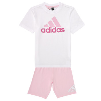 Adidas Sportswear LK BL CO T SET Rožnata / Bela