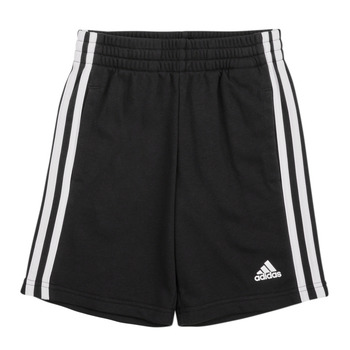Oblačila Otroci Kratke hlače & Bermuda Adidas Sportswear LK 3S SHORT Črna / Bela