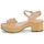 Čevlji  Ženske Sandali & Odprti čevlji Wonders D-8830 Bež