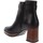 Čevlji  Ženske Gležnjarji Valleverde VV-V49302 Črna