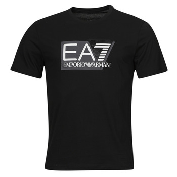 Oblačila Moški Majice s kratkimi rokavi Emporio Armani EA7 TSHIRT 3DPT81 Črna
