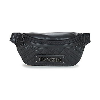 Love Moschino QUILTED BUMBAG Črna