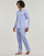 Oblačila Moški Pižame & Spalne srajce Polo Ralph Lauren L / S PJ SET-SLEEP-SET Modra / Nebeško modra