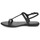 Čevlji  Ženske Sandali & Odprti čevlji Tommy Hilfiger TH FLAT SANDAL Črna