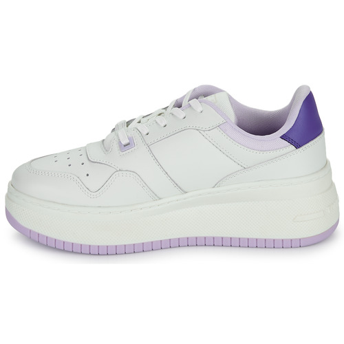 Tommy Jeans TJW RETRO BASKET FLATFORM ESS Bela / Modra