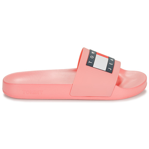 Tommy Jeans TOMMY JEANS FLAG POOL SLIDE ESS Rožnata