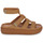 Čevlji  Ženske Sandali & Odprti čevlji Crocs Brooklyn Luxe Gladiator Kostanjeva