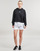 Oblačila Ženske Kratke hlače & Bermuda Adidas Sportswear W LIN FT SHO Bela / Črna