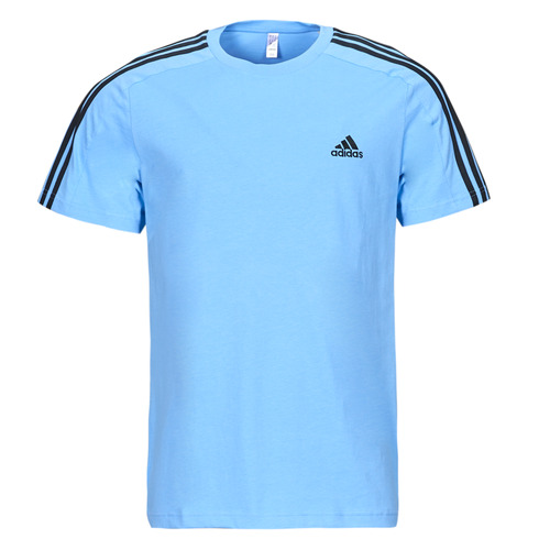 Oblačila Moški Majice s kratkimi rokavi Adidas Sportswear M 3S SJ T Modra
