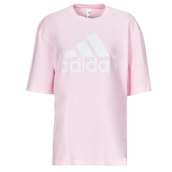 Oblačila Ženske Majice s kratkimi rokavi Adidas Sportswear W BL BF TEE Rožnata / Bela
