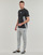 Oblačila Moški Majice s kratkimi rokavi Adidas Sportswear M FI 3S REG T Črna / Bela