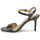 Čevlji  Ženske Sandali & Odprti čevlji Lauren Ralph Lauren GWEN-SANDALS-HEEL SANDAL Črna
