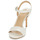 Čevlji  Ženske Sandali & Odprti čevlji Lauren Ralph Lauren GWEN-SANDALS-HEEL SANDAL Bela